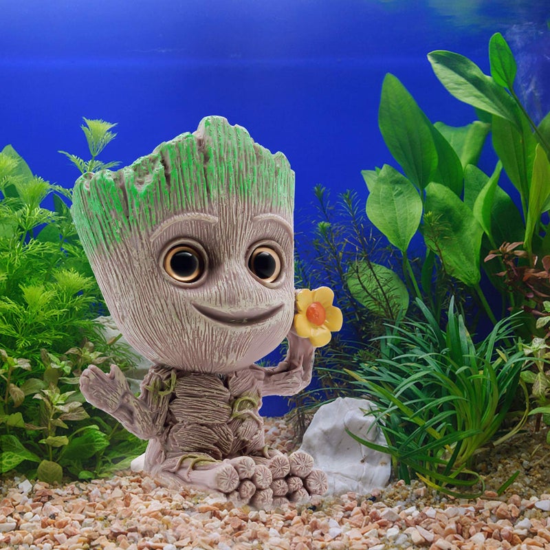 TEEMO Fish Tank Air Bubbler Decorations,Air Pump Resin Crafts for Fish Tank with Air Bubbler Stone - Image 4